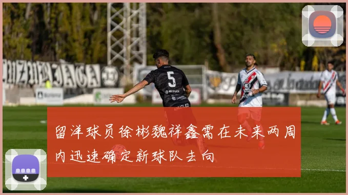 留洋球员徐彬魏祥鑫需在未来两周内迅速确定新球队去向